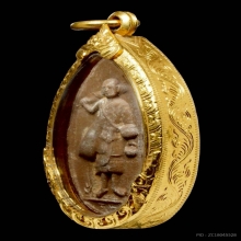 พระสิวลีรูปไข่ เนื้อผงเกสร หลวงปู่โต๊ะ