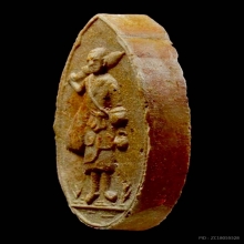 พระสิวลีรูปไข่ เนื้อผงเกสร หลวงปู่โต๊ะ