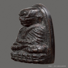 หลวงพ่อทวดหลังเตารีด พิมพ์กลางปั๊มซ้ำ สภาพสวยเดิมๆ