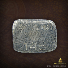 รูปหล่อหลวงปู่ทวดเลขใต้ฐาน(เบตง) พ่อท่านเขียว เนื้อเงิน