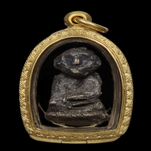 (1)หล่อโบราณพิมพ์หน้าใหญ่ หลวงพ่อวัฒน์ วัดชมพูพนัส สุราษฎร์ฯ