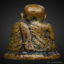 รูปหล่อหลวงพ่อเงินรุ่นปืนแตกพิมพ์เศียรโตปี 2528