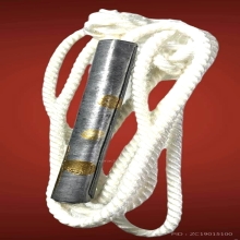 ตะกรุดมหาระงับ หลวงพ่อเนื่อง วัดจุฬามณี เนื้อตะกั่ว เจิมทอง