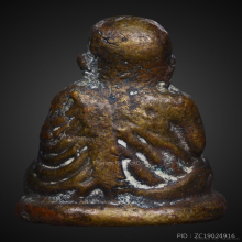 รูปหล่อหลวงพ่อเงินรุ่นปืนแตกพิมพ์เศียรโตปี 2528