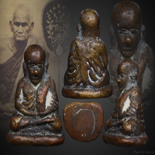 รูปหล่อหลวงพ่อเงินรุ่นปืนแตกพิมพ์เศียรโตปี 2528