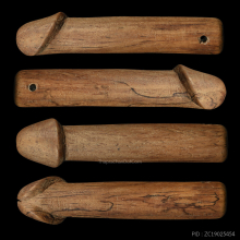 >>>..,ปลัดขิกหลวงพ่อเล็ก วัดหลักสี่ 4.25นิ้ว ไม้กันเกรา