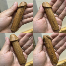 >>>..,ปลัดขิกหลวงพ่อเล็ก วัดหลักสี่ 4.25นิ้ว ไม้กันเกรา