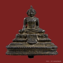 พระเนื้อเงิน สมัยอยุธยาตอนปลาย