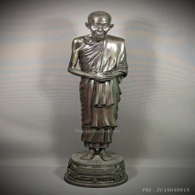 พระบูชายืน หลวงพ่อเกษม เขมโก ปี ๒๕๓๕