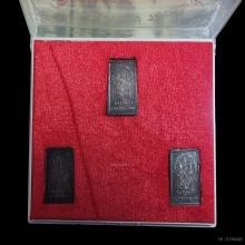 ชุดเหรียญแสตมป์หลวงปู่คร่ำ วัดวังหว้า จ.ระยอง ปี 2536