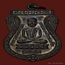 เหรียญใต้ร่มเย็น บล๊อคกษาปณ์ ผิวปรอท มีรูปแสงธรรมชาติประกอบ