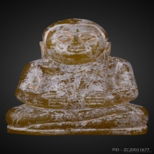 พระสังกัจจายน์ บุศราคัม กรุฮอด ขนาดบูชา 4 นิ้วเต็ม