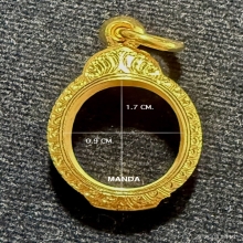 ตลับทอง ใส่หลวงปู่ทวด เม็ดแตง 