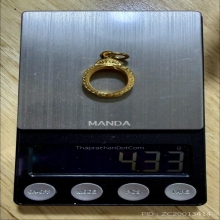 ตลับทอง ใส่หลวงปู่ทวด เม็ดแตง 