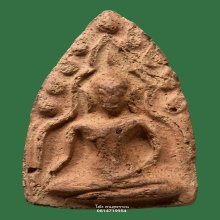 พระขุนแผนกรุวัดบ้านกร่าง พลายคู่ตัดหน้าเทวดา(ซุ้มเดี่ยว)