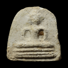 พระกรุวัดเงินคลองเตย พิมพ์เล็บมือ(สมาธิ)