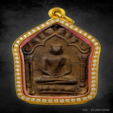 พระขุนแผนผงพรายกุมาร ลองพิมพ์ใหญ่ (เนื้อยานัตถุ)