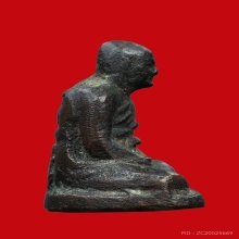 รูปหล่อโบราณหลวงปู่เอี่ยม ปฐมนาม วัดสพานสูง จ.นนทบุรี ปี2500