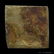 เหรียญหล่อ หลวงพ่อแก้ว วัดนางสาว พิมพ์ปิดตา ปี2464