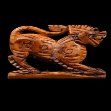 สิงห์สามขวัญ หลวงปู่เหรียญ วัดหนองบัว (หน้ามังกร)