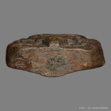 หลวงพ่อปาน วัดบางนมโค พิมพ์ปลาหมอเล็ก ยันต์ชิดเข่า