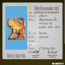 เสือหลวงพ่อเฮง วัดเขาดิน จ.นครสวรรค์