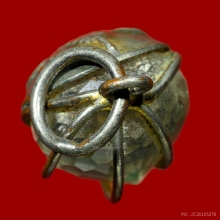 แก้วสารพัดนึก ยุคต้น หลวงพ่อฤาษีลิงดำ เลี่ยมกะไหล่ทองเดิม