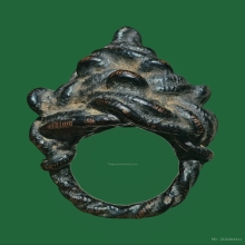 แหวนพิรอด หลวงปู่ยิ้ม วัดหนองบัว (หมวกเจ็กเก้ายอด)