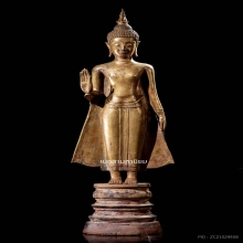 พระพุทธรูป สมัยอยุธยาราชวงศ์ปราสาททอง ปางห้ามญาติ