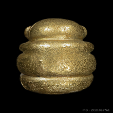 พระปิดตาล้มลุกหลวงพ่อสงฆ์ วัดเจ้าฟ้าศาลาลอย เนื้อทองเหลือง 