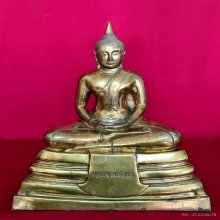 พระบูชาหลวงพ่อพระพุทธโสธร 7 นิ้ว วัดโสธร จ.ฉะเชิงเทรา ปี2545