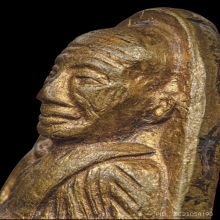 หลวงปู่ทวด​ หลังหนังสือเล็ก​ กะไหล่ทอง