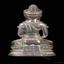 พระกริ่งจอมสุรินทร์มหาเศรษฐี รุ่น ๑ เนื้อเงิน หลวงปู่หงษ์