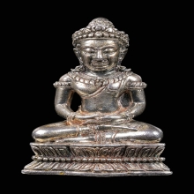 พระกริ่งจอมสุรินทร์มหาเศรษฐี รุ่น ๑ เนื้อเงิน หลวงปู่หงษ์