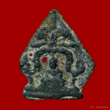 พระพุทธชินราชซุ้มเสมาทิศ อัฎฐารส 2 หน้า ชินเขียว กรุวัดใหญ่