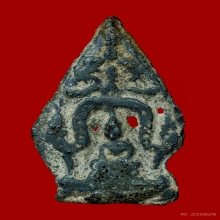 พระพุทธชินราชซุ้มเสมาทิศ อัฎฐารส 2 หน้า ชินเขียว กรุวัดใหญ่