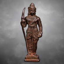 รูปหล่อเจ้าพ่อพะวอ ปี2512 เนื้อนวะโลหะ