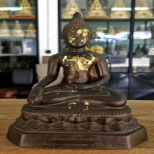 พระบูชาเชียงแสนสิงห์หนึ่ง 5 นิ้ว วัดเกาะวาลุการาม จ.ลำปาง