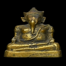 รูปหล่อพระพิฆเนศจำลององค์ประธานโบสถ์พราหมณ์ 2530