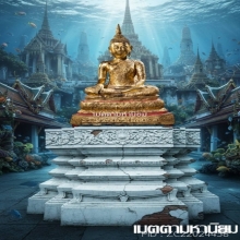 พระพุทธรูป สมัยรัตนโกสินทร์ แบบจีวรดอก สวยมาก เดิม