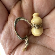 น้ำเต้าดูดทรัพย์ วัดปากน้ำ รุ่นแรก เชือกเดิม สวยมาก