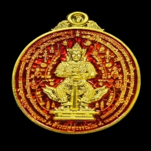 ท้าวเวส ทองคำลงยา หมื่นยันต์ หลวงพ่ออิฏฐ์ วัดจุฬามณี ปี61