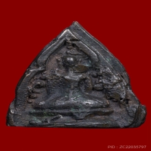 พระชัยวัฒน์สามเหลี่ยม วัดราชบพิธฯ ปี ๒๔๖๖