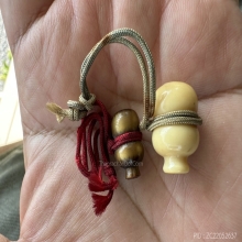 น้ำเต้าดูดทรัพย์ วัดปากน้ำ คตไม้สัก ไซด์เล็กจิ๋ว หายากมาก