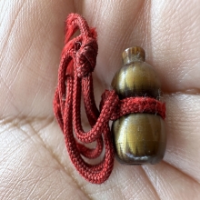 น้ำเต้าดูดทรัพย์ วัดปากน้ำ คตไม้สัก ไซด์เล็กจิ๋ว หายากมาก