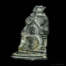 พระซุ้มร่มโพธิ์ พิมพ์มีเสาอากาศ กรุวัดราชบูรณะ อยุธยา