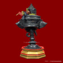 เศียรพระพิฆเนศ วัดหัวลำโพง ปี2536 ขนาดบูชา เนื้อโลหะ หายากมา