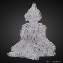 พระยอดธงเนื้อชินเงินกรุเขาพนมเพลิง