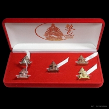 รูปหล่อท้าวเวสสุวรรณ ปี2563 ชุดกรรมการ 5 องค์(ซีลเดิม)