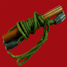 ตะกรุดโทนคาดเอวพร้อมลูกสะกดหลวงพ่อคูณ วัดบ้านไร่ ปี2536